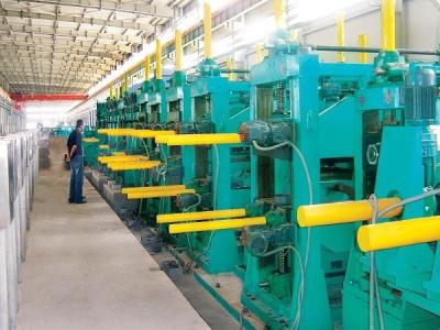 China H.F. Straight Welded Direct Square Rectangular MS Pipe Making Machine zu verkaufen