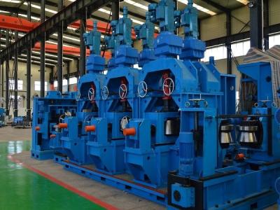 China API Black Steel Square Rectangular Seamless Metal Tube Making Machine zu verkaufen