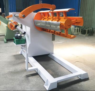 중국 단일 헤드 600-1400mm 판금 Decoiler 코일 Unwinder 기계 판매용