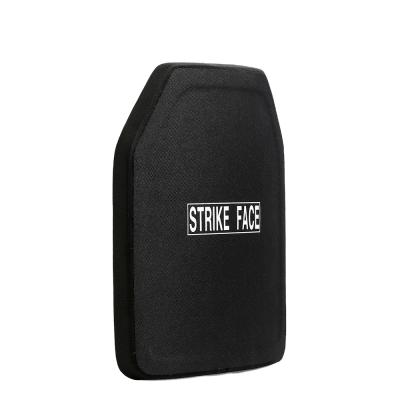 China Wholesale Bulletproof Ceramic PE Silicon Carbide Ceramic+HPPE+ANTI BFS NIJ Level III Silicon Carbide Hard Material Armor Body Guard Plate for sale