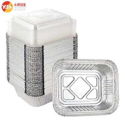 Chine F1 8342 450 ml Contenant jetable en papier d'aluminium avec couvercle à vendre