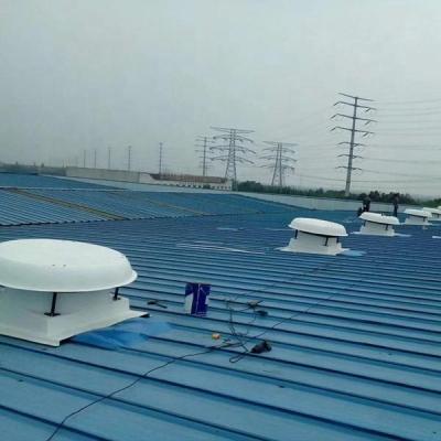 China Building material shops Qilu runte fiberglass frp top roof fan for axial workshop and industrial for sale