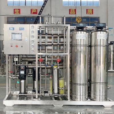 Cina 1.5TPH 3.0kW-380-415V 2xSS304 Serbatoi Acqua salata impianto di osmosi inversa in vendita