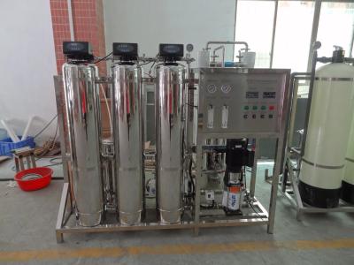 Китай 1.5TPH 3.0kW-380-415V 3xSS304 Танки Соленая вода Водопровод с обратным осмосом продается