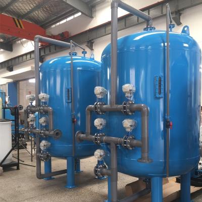 Chine Filtre de sable du quartz 20TPH pour l'installation de traitement de l'eau à vendre
