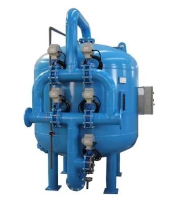 Chine Déviez la filtration les multimédia que peu profonds de sable filtrent le traitement de l'eau 5-12m/H 15m/H maximum à vendre