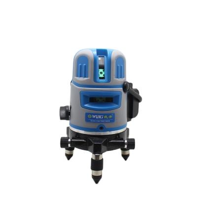 China Green Line Lazer Level Measurement Product Level OEM Build 5 Self Cross Lines Leveling Light Beam Rechargeable 360 Laser Level Machine for sale