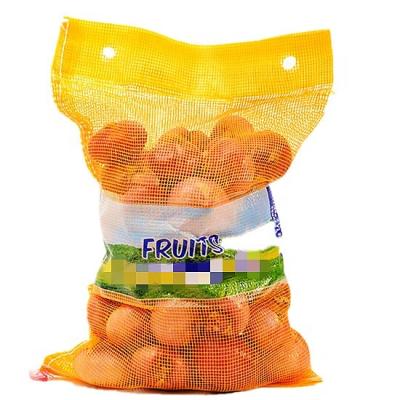 China Onion 100% PP Material Plastic Fruit Vegetable Mesh Bags For Agriculture for sale