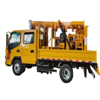 China High Efficiency 600m Borehole Depth 8×4 Water Well Drill Rig 132KW Diesel Engine Special Vehicles Equipment for sale