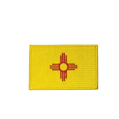China New Mexico USA State Flag Viable Patches For Customized Size And Colors for sale