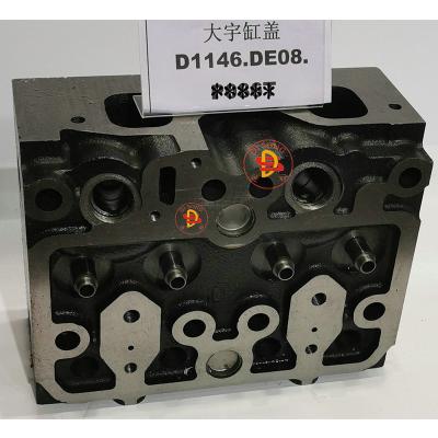 China Construction works New high quality D1146 DE08 engine partsCylinder head for sale