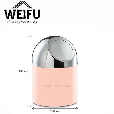China Sustainable Stainless Steel Pedal Trash Can Step Trash Can for sale