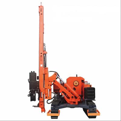 China Hydraulic Drilling Rig Quotation RC260Y Model Both Rotary Drilling And Ramming Ramming Head For Max 6m Ramming Pipe for sale