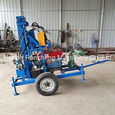 China Draagbare boormachine Rotary 22HP Diesel Hydraulische boormachine Te koop