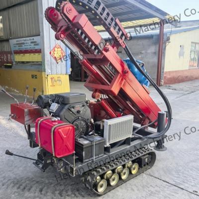 China RCKM-30S Small Hydraulic Pile Driver For Solar Pile Installation With 28HP Gasoline Engine for sale