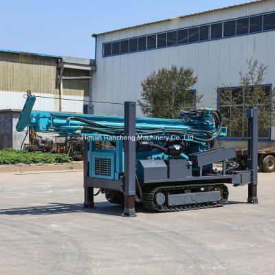 China 350m Drilling Depth 91KW Yuchai Engine Water Well Drilling Rig 22T Lifting Force for sale