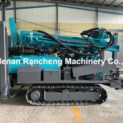 China Multifunctional Crawler Borehole Artesian Wells 200m Water Well Drilling Rig Machine for sale