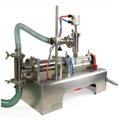 China Newest Food Bottle Filling Machine Liquid 1 Year Warranty for sale