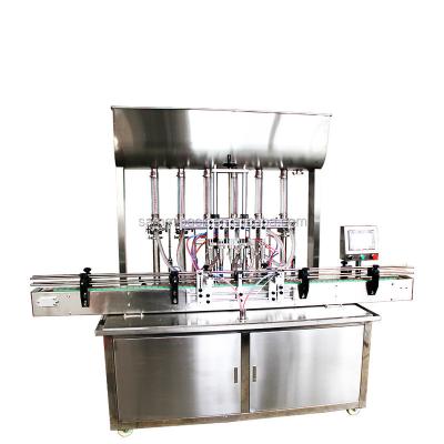 China SM-1000P-6 automatic 6 head beverage cream filling machine for cream, paste for sale