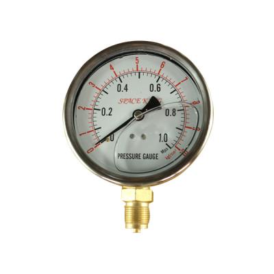 China calibre de pressão enchido glicerina 1/4 Npt de 2,48