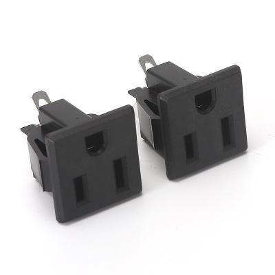 China CHENGYI5-15 copper receptacle 110v ac power socket (SK-122) for sale