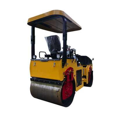 China Farm China Mini Diesel Compactor Vibratory Road Roller Machine With Diameter Smooth Drum Use For Asphalt for sale