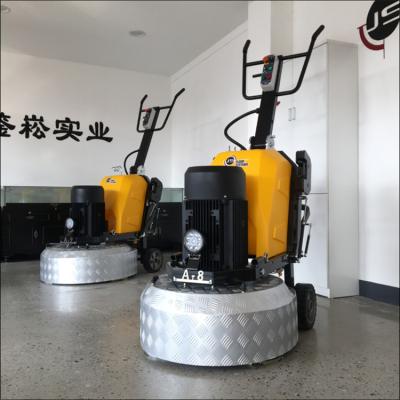 China Construction works JS A8 concrete grinder floor marble floor terrazzo grinder polisher for sale