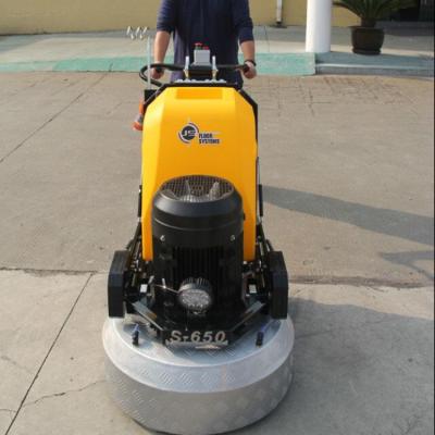 China Construction works JS S650 380V concrete grinder floor grinder floor grinding machines for sale