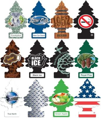 China Custom Factory Air Freshener Logo Car Perfume Hanging Car Air Freshener Car Air Hanging Accessories for sale