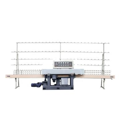 China Hotels 4 Motors Straight Line Glass Single Edger Glass Grinding Machine Glass Edger for sale