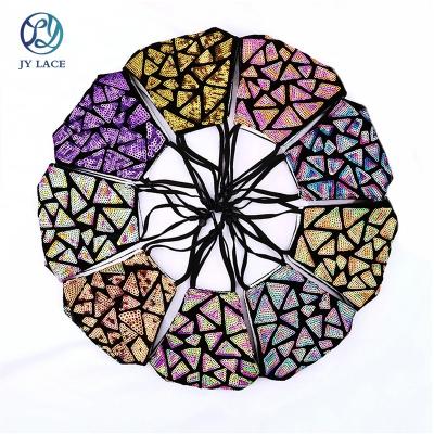 China Hot Selling Reusable Party Cotton Fashion Facemask wedding/2021 partyceremony Wholesale Bling Glitter Rhinestone for sale
