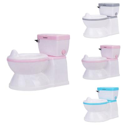 China Umweltfreundliche Babypotty-Toilette mit EN-71-Zertifikat in Grau/Pink/Blau zu verkaufen