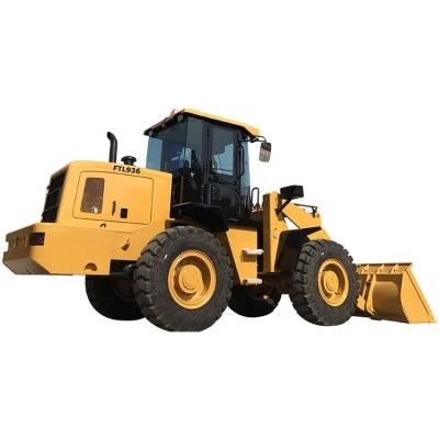 China Building Material Stores Standard Construction FTL936 3T Load Wheel Loader For Sale for sale