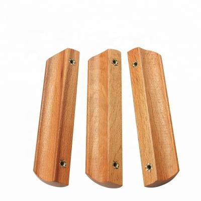 China 2021 Modern Hot Sale Manufacturer Birch Wood Wooden Handle Knobs for sale