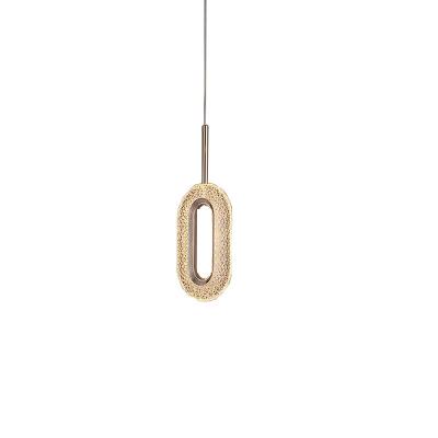 China Modern Acrylic Modern Simple LED Chandelier for Bedroom Bedside Decoration Luxury Indoor Lighting for sale