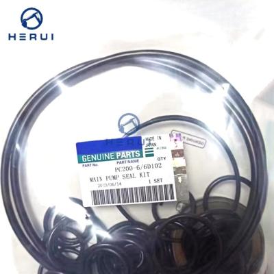 China Hydraulic Pump Seal Kit PC120-6 PC200-6 PC200-7 PC200-8 for Komatsu Excavator Main Pump Complete Rebuilding Kit for sale