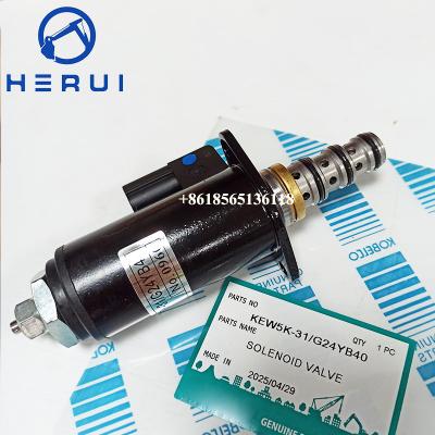 China YN35V00021F1 KWE5K-31/G24Y40 Solenoidventil für Kobelco SK200-3 SK200-6 SK230-6 zu verkaufen
