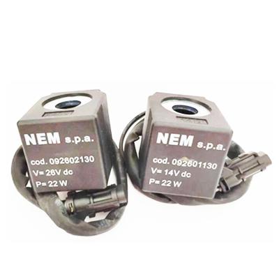 China High Quality Excavator 092602130 092601130 Solenoid Valve Coil for sale
