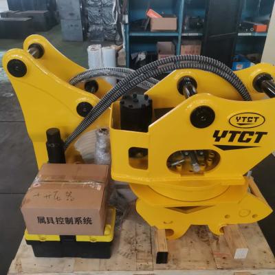 China CE Certification 360Degree Tilting Excavator Attachments Hydraulic Quick Hitch Coupler for sale