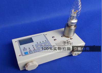 China Probador del esfuerzo de torsión del equipo de la prueba de laboratorio de la exhibición de pantalla LCD de Digitaces para la prueba de la lámpara en venta
