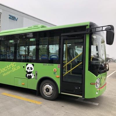 China Zero Emission Bus 200km Drive Range Meet The Strictest Standards for sale