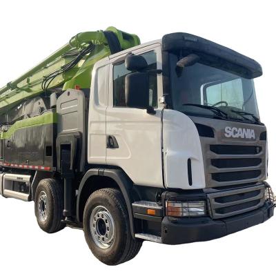China Factory used concrete pump truck zoomlion 63metre machinery in good sale condition for sale