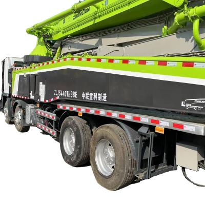 China Construction works Official ZOOMLION concrete pump truck mounted 56m concrete pump machine for sale for sale