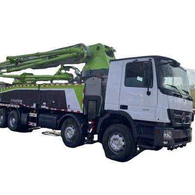 China factory price zoomlion truck mounted concrete pumps concrete truck from pipe between 56m pump mounted for sale