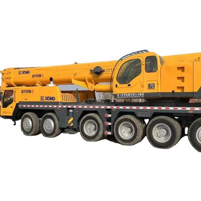 China Construction works Original used xcmgg 100 ton QY100K truck crane with good condition for sale for sale