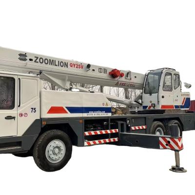China Construction works famous brand Zoomlion QY25V 25ton truck crane for sale for sale