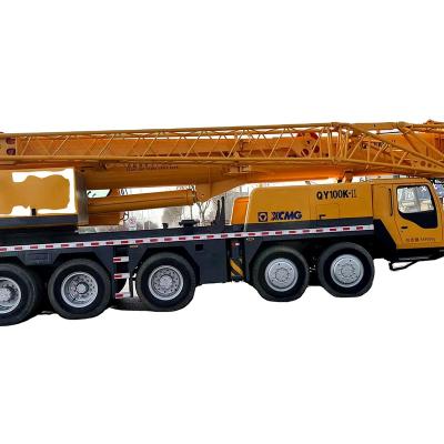 China Construction works Famous brand xcmgg QY100K 100ton truck crane for sale for sale