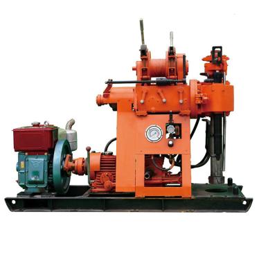 China Construction works 200m Portable Diesel Engine Borehole Water Well Drilling Rig for sale