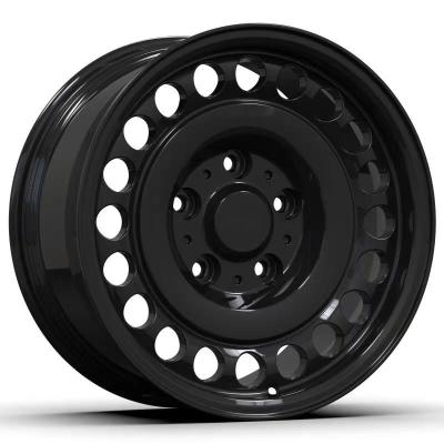 China Deep lip or deep dish SS Custom Design off road Forged Wheels Rims 5x120 in Gloss Black Finish for sale