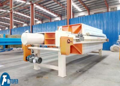 中国 0.6Mpa クーパー溶液の分離のための自動圧縮室フィルタープレス 販売のため